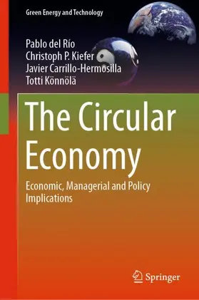 del Río / Könnölä / Kiefer |  The Circular Economy | Buch |  Sack Fachmedien