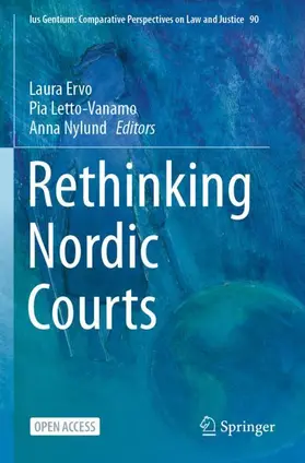 Ervo / Nylund / Letto-Vanamo |  Rethinking Nordic Courts | Buch |  Sack Fachmedien