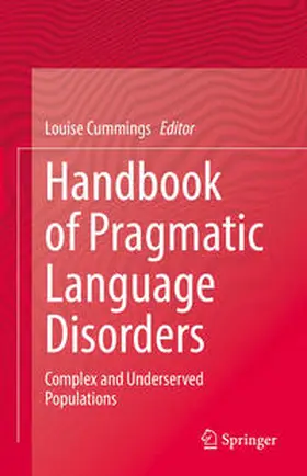 Cummings | Handbook of Pragmatic Language Disorders | E-Book | sack.de