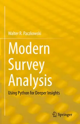 Paczkowski |  Modern Survey Analysis | eBook | Sack Fachmedien