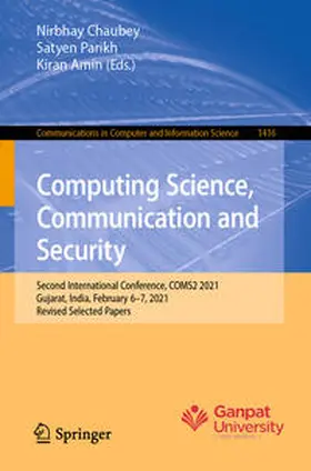 Chaubey / Parikh / Amin | Computing Science, Communication and Security | E-Book | www2.sack.de