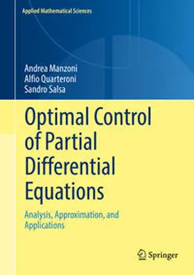 Manzoni / Quarteroni / Salsa |  Optimal Control of Partial Differential Equations | eBook | Sack Fachmedien