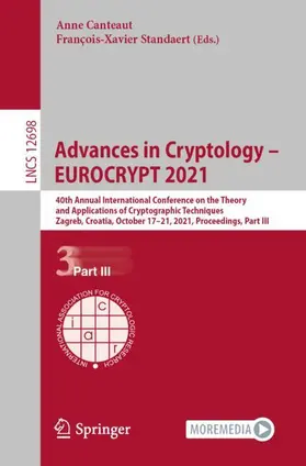Standaert / Canteaut |  Advances in Cryptology - EUROCRYPT 2021 | Buch |  Sack Fachmedien
