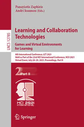 Zaphiris / Ioannou | Learning and Collaboration Technologies: Games and Virtual Environments for Learning | E-Book | sack.de