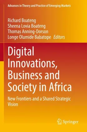 Boateng / Olumide Babatope / Anning-Dorson |  Digital Innovations, Business and Society in Africa | Buch |  Sack Fachmedien