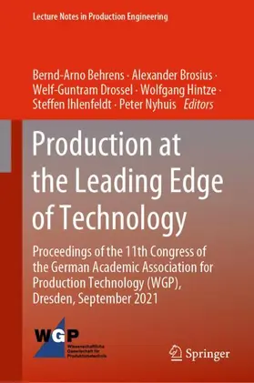Behrens / Brosius / Nyhuis |  Production at the Leading Edge of Technology | Buch |  Sack Fachmedien