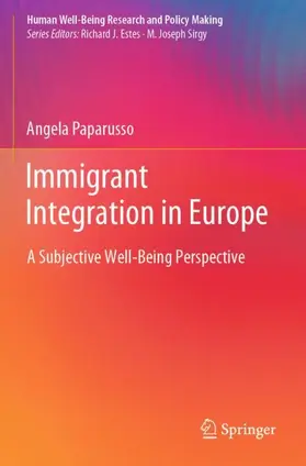 Paparusso |  Immigrant Integration in Europe | Buch |  Sack Fachmedien