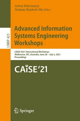 Polyvyanyy / Rinderle-Ma |  Advanced Information Systems Engineering Workshops | Buch |  Sack Fachmedien