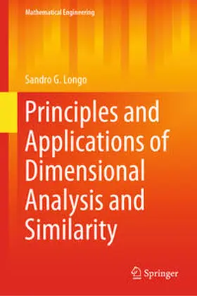 Longo | Principles and Applications of Dimensional Analysis and Similarity | E-Book | sack.de