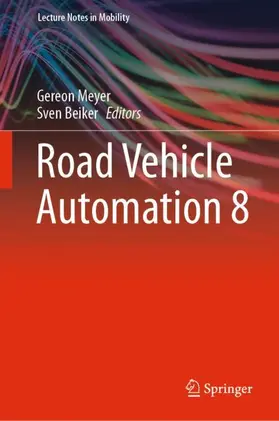 Beiker / Meyer |  Road Vehicle Automation 8 | Buch |  Sack Fachmedien