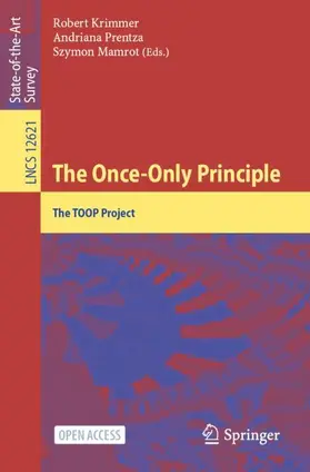Krimmer / Mamrot / Prentza |  The Once-Only Principle | Buch |  Sack Fachmedien