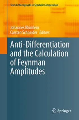 Blümlein / Schneider |  Anti-Differentiation and the Calculation of Feynman Amplitudes | eBook | Sack Fachmedien