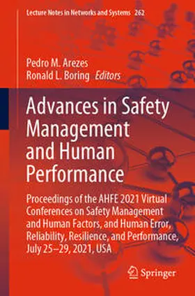 Arezes / Boring | Advances in Safety Management and Human Performance | E-Book | sack.de