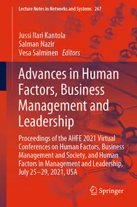 Kantola / Nazir / Salminen | Advances in Human Factors, Business Management and Leadership | E-Book | sack.de