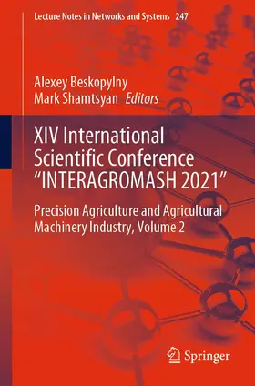 Shamtsyan / Beskopylny |  XIV International Scientific Conference "INTERAGROMASH 2021" | Buch |  Sack Fachmedien