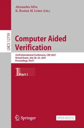 Leino / Silva |  Computer Aided Verification | Buch |  Sack Fachmedien