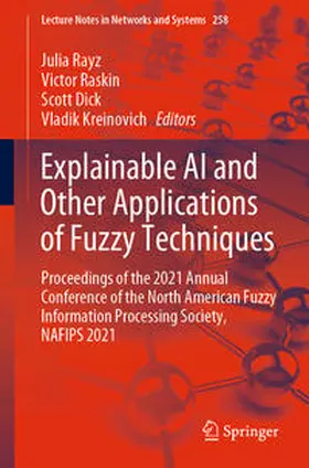 Rayz / Raskin / Dick |  Explainable AI and Other Applications of Fuzzy Techniques | eBook | Sack Fachmedien