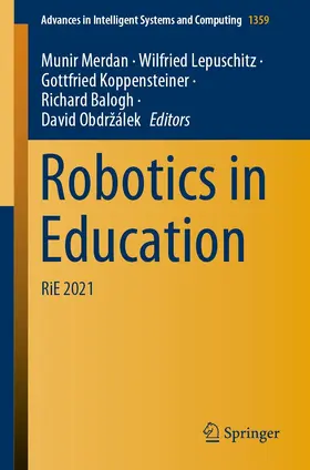 Merdan / Lepuschitz / Koppensteiner |  Robotics in Education | eBook | Sack Fachmedien
