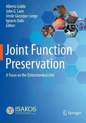 Gobbi / Dallo / Lane |  Joint Function Preservation | Buch |  Sack Fachmedien