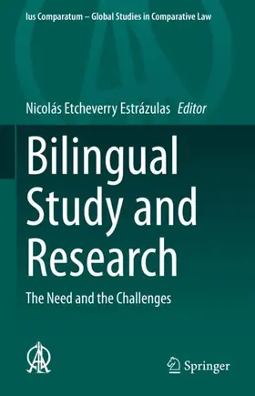 Etcheverry Estrázulas |  Bilingual Study and Research | Buch |  Sack Fachmedien