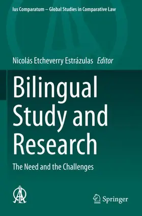 Etcheverry Estrázulas |  Bilingual Study and Research | Buch |  Sack Fachmedien