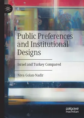 Golan-Nadir |  Public Preferences and Institutional Designs | Buch |  Sack Fachmedien