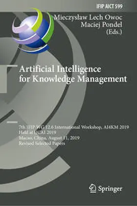 Owoc / Pondel |  Artificial Intelligence for Knowledge Management | eBook | Sack Fachmedien