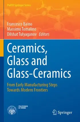 Baino / Tulyaganov / Tomalino |  Ceramics, Glass and Glass-Ceramics | Buch |  Sack Fachmedien