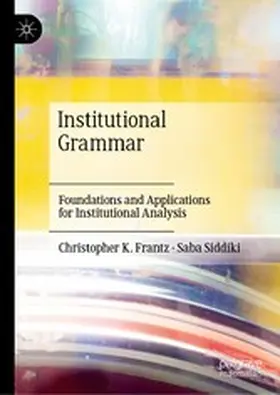 Frantz / Siddiki |  Institutional Grammar | eBook | Sack Fachmedien