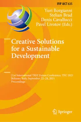 Borgianni / Brad / Cavallucci | Creative Solutions for a Sustainable Development | E-Book | sack.de