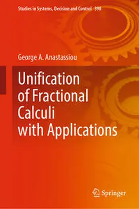 Anastassiou | Unification of Fractional Calculi with Applications | E-Book | sack.de