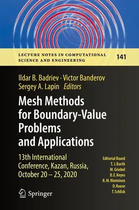 Badriev / Banderov / Lapin | Mesh Methods for Boundary-Value Problems and Applications | E-Book | sack.de