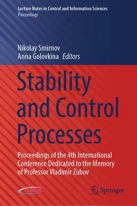 Golovkina / Smirnov |  Stability and Control Processes | Buch |  Sack Fachmedien