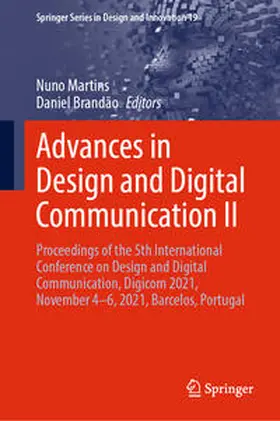 Martins / Brandão |  Advances in Design and Digital Communication II | eBook | Sack Fachmedien