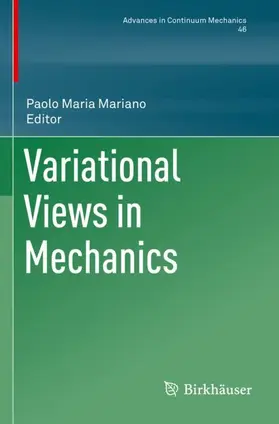 Mariano |  Variational Views in Mechanics | Buch |  Sack Fachmedien