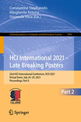 Stephanidis / Antona / Ntoa | HCI International 2021 - Late Breaking Posters | E-Book | sack.de