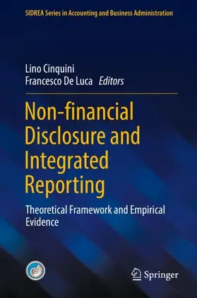 De Luca / Cinquini |  Non-financial Disclosure and Integrated Reporting | Buch |  Sack Fachmedien