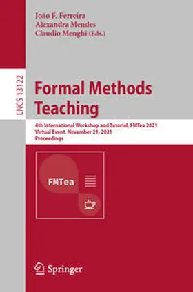 Ferreira / Mendes / Menghi | Formal Methods Teaching | E-Book | sack.de