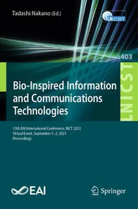Nakano |  Bio-Inspired Information and Communications Technologies | eBook | Sack Fachmedien