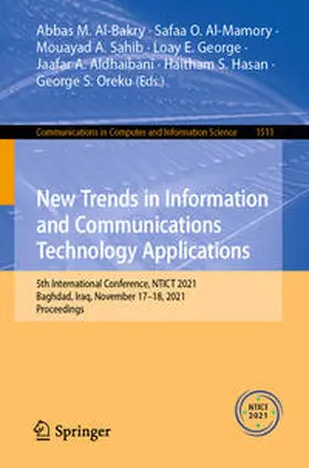 Al-Bakry / Al-Mamory / Sahib |  New Trends in Information and Communications Technology Applications | eBook | Sack Fachmedien