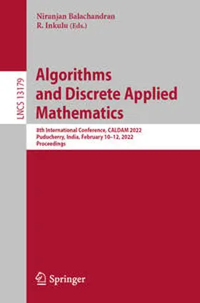 Balachandran / Inkulu | Algorithms and Discrete Applied Mathematics | E-Book | www2.sack.de
