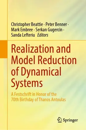 Beattie / Benner / Lefteriu |  Realization and Model Reduction of Dynamical Systems | Buch |  Sack Fachmedien