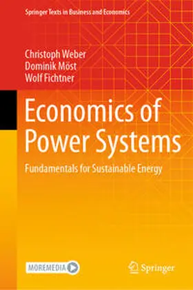 Weber / Möst / Fichtner | Economics of Power Systems | E-Book | sack.de