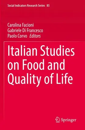 Facioni / Corvo / Di Francesco |  Italian Studies on Food and Quality of Life | Buch |  Sack Fachmedien