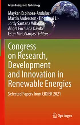 Espinoza-Andaluz / Andersson / Li | Congress on Research, Development and Innovation in Renewable Energies | E-Book | sack.de