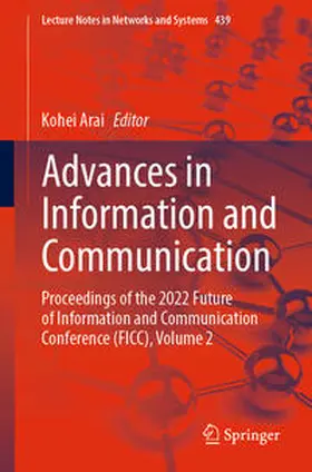 Arai | Advances in Information and Communication | E-Book | sack.de