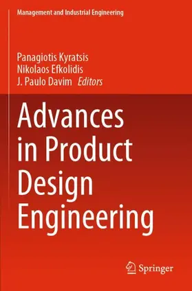 Kyratsis / Davim / Efkolidis |  Advances in Product Design Engineering | Buch |  Sack Fachmedien