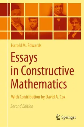 Edwards |  Essays in Constructive Mathematics | Buch |  Sack Fachmedien