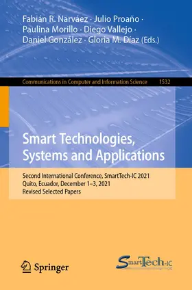 Narváez / Proaño / Díaz |  Smart Technologies, Systems and Applications | Buch |  Sack Fachmedien