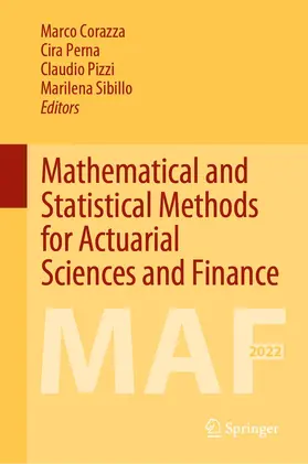 Corazza / Perna / Pizzi |  Mathematical and Statistical Methods for Actuarial Sciences and Finance | Buch |  Sack Fachmedien